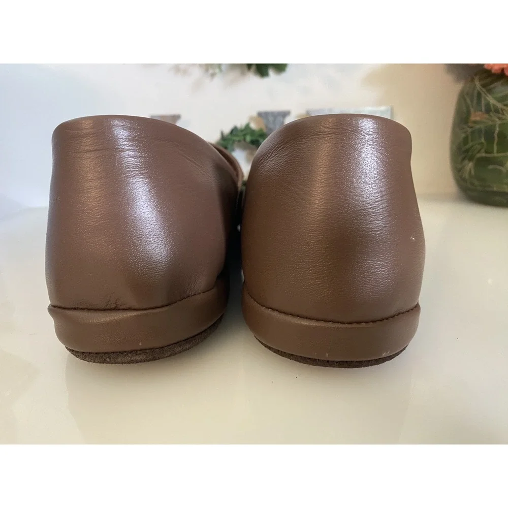 Hitchcock Brown Moosehide Slipper Style #: 4942BR Size‎ 9 Made in Canada NWOB